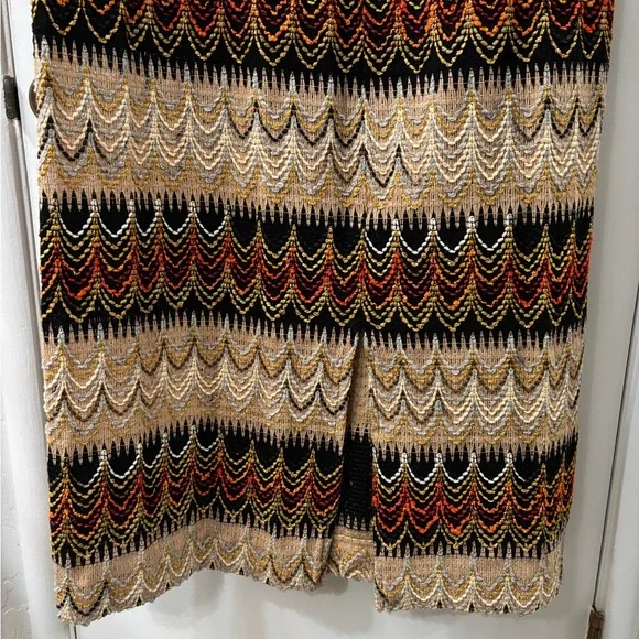 Vintage 1960s Handwoven Tribal Maxi Skirt, Very Unique and Beautiful Piece - Picture 4 of 9